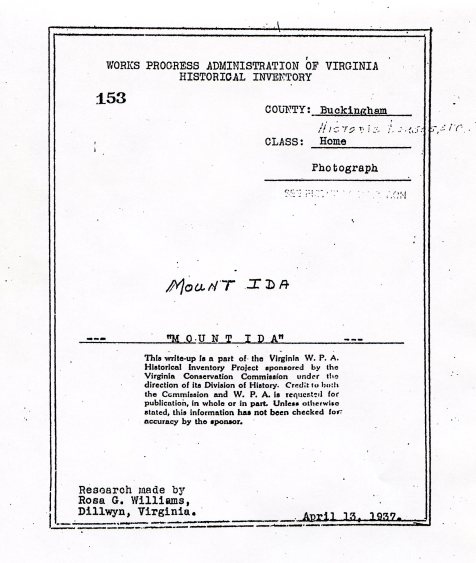 Slate River Ramblings_Mount Ida_WPA