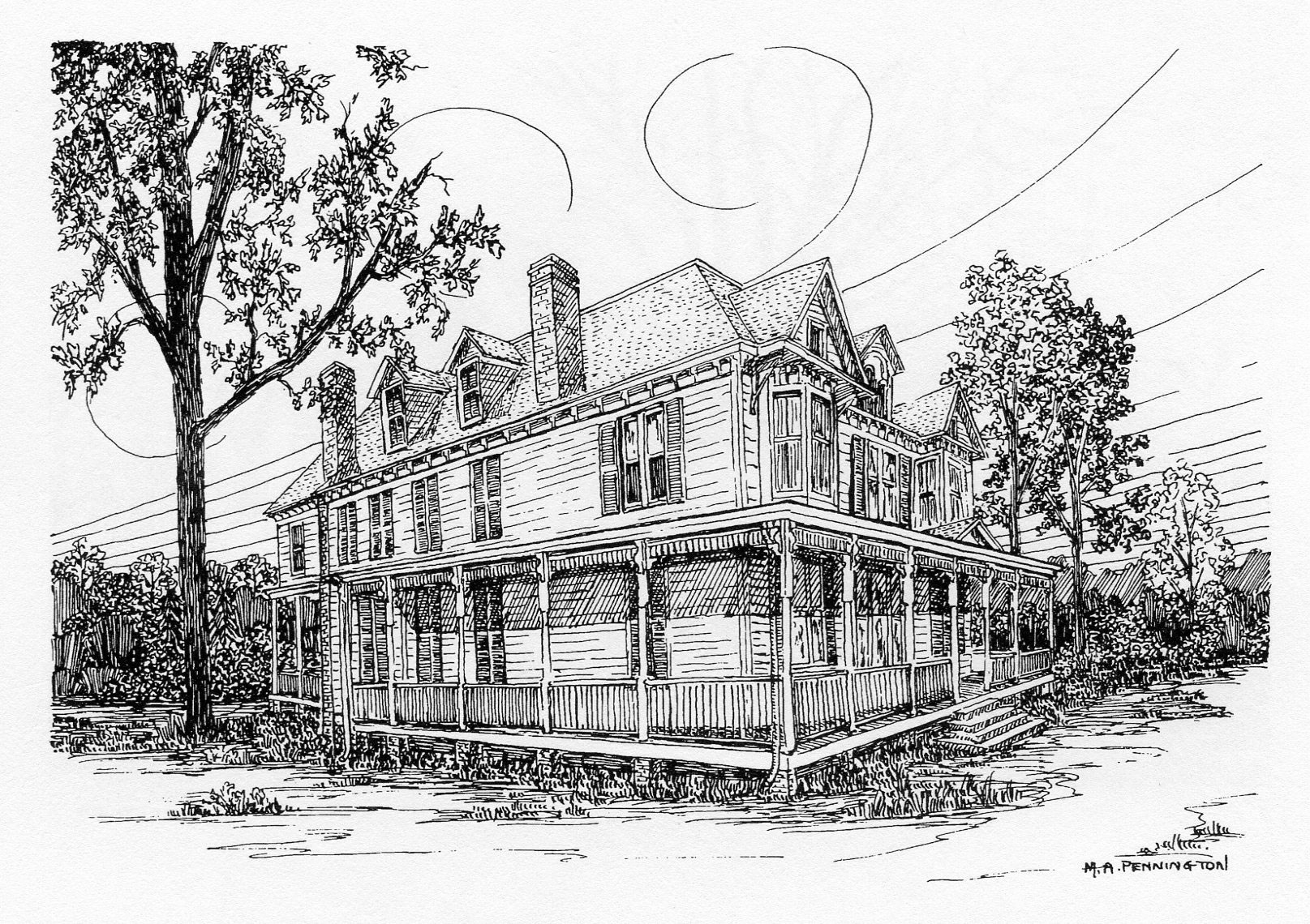 Arvonia Inn, a.k.a. Arvonia Hotel slate river ramblings